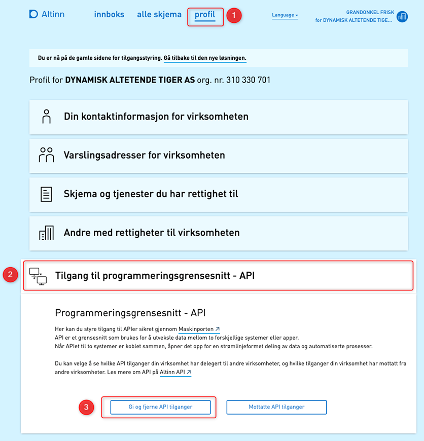 Artikkel delegere API tilgang bilde 1.png
